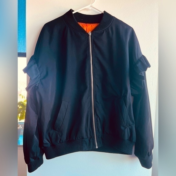 Vintage bomber jacket rock Japanese - Picture 3 of 10